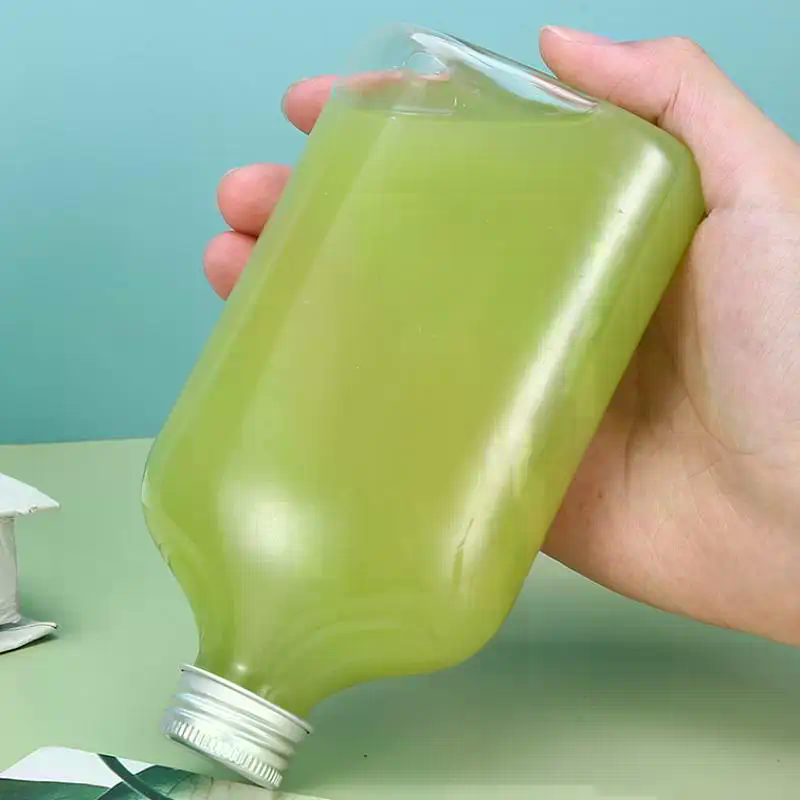 Food Storage Without Plastic - 1 stks Plastic Melkthee Drinkfles Afhalen