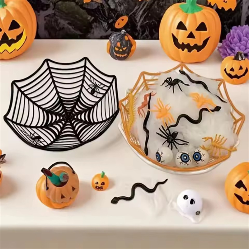 Food Storage Without Plastic - 3 kleuren Halloween Spider Shape Bowl