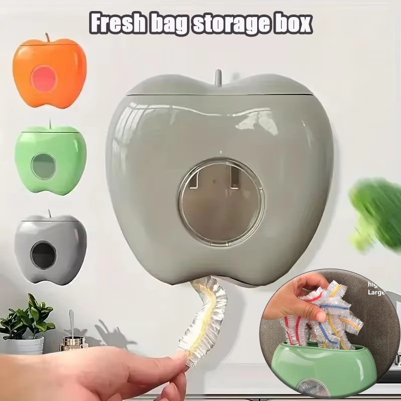 Food Storage Without Plastic - 1PC Dispenser Opbergdoos voor voedselbewaarzakken Stofdicht