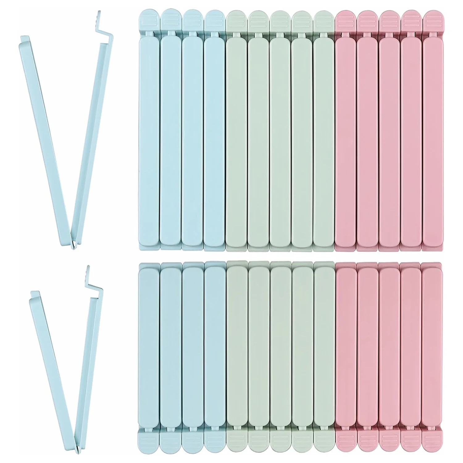 Food Storage Plastic Bag - 5 Stuks Draagbare Keuken Opslag Voedsel