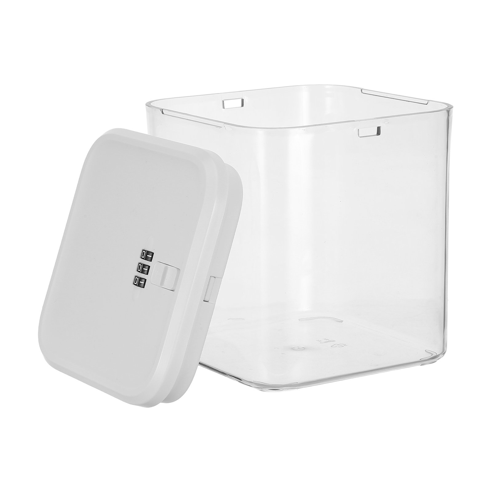 Food Storage Safe - Doorzichtige opbergbox met kindveilige cijferslot, gekoelde