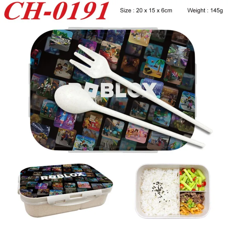 Food Storage And Container - Roblox Bento Lunchbox met gamefiguurprint, voedselcontainers,