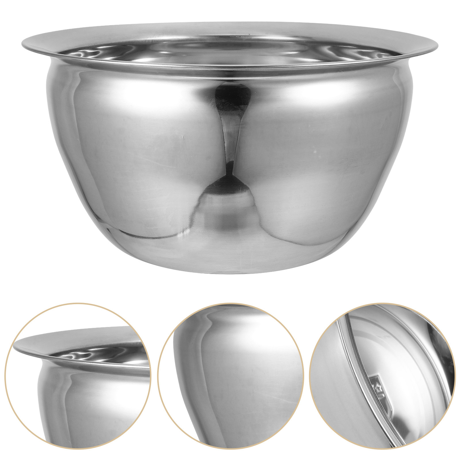 Food Storage Drums - RVS Saladekom 7L Verdikte Multifunctionele Mengkom