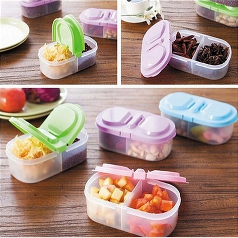 Food Storage Plastic Bag - Draagbare Plastic Beschermhoes Container Trip Outdoor