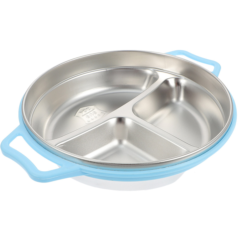 Food Storage With Compartments - Verdeelde voedselbak van roestvrij staal voor