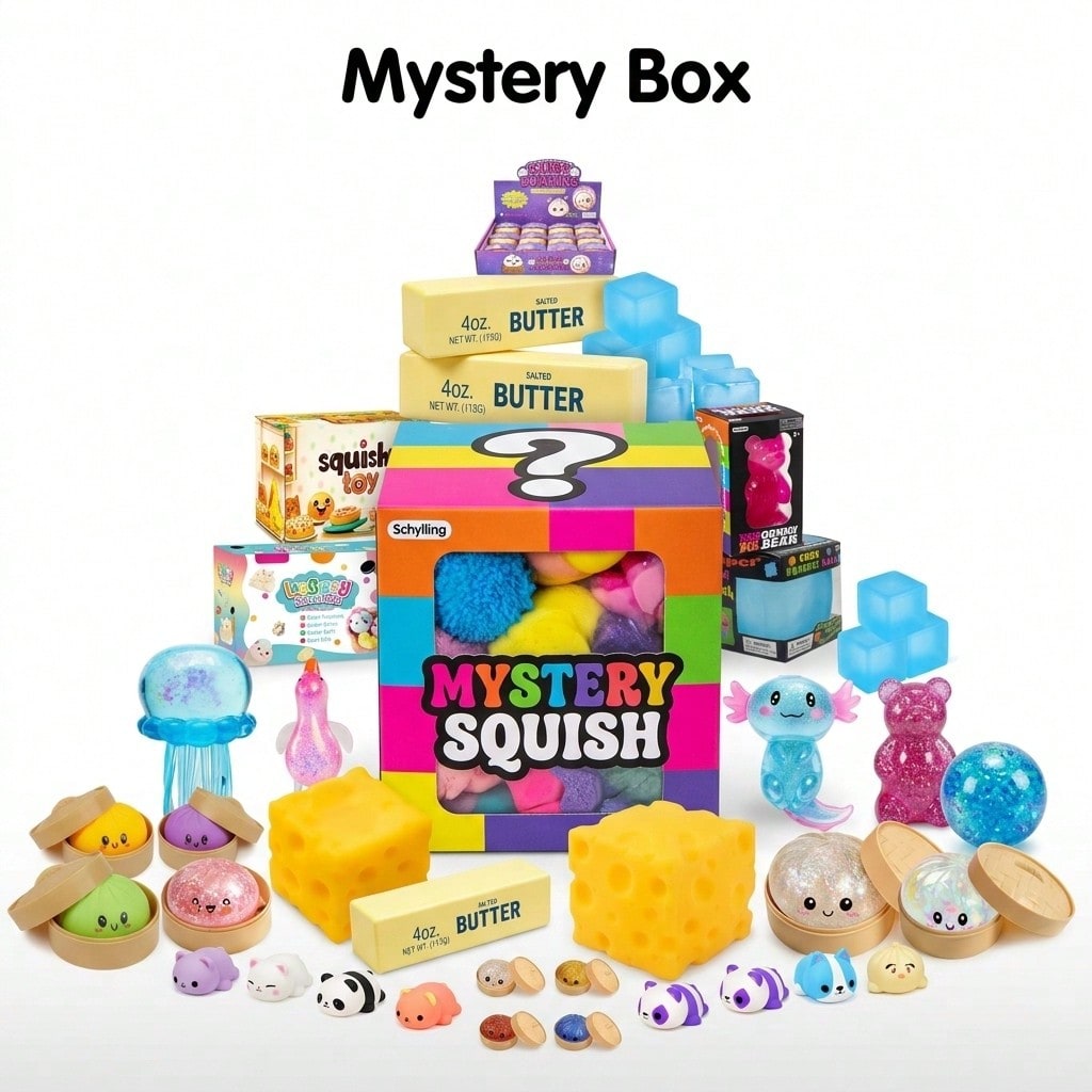 Food Storage And Container - Verrassingsbox - Slow Rise Squishy Speelgoed,