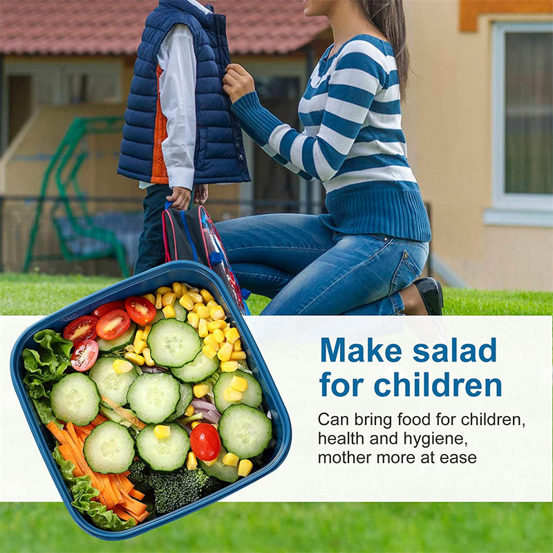 Draagbare salade-lunchcontaine - Food Storage With Compartments recensie en prijs