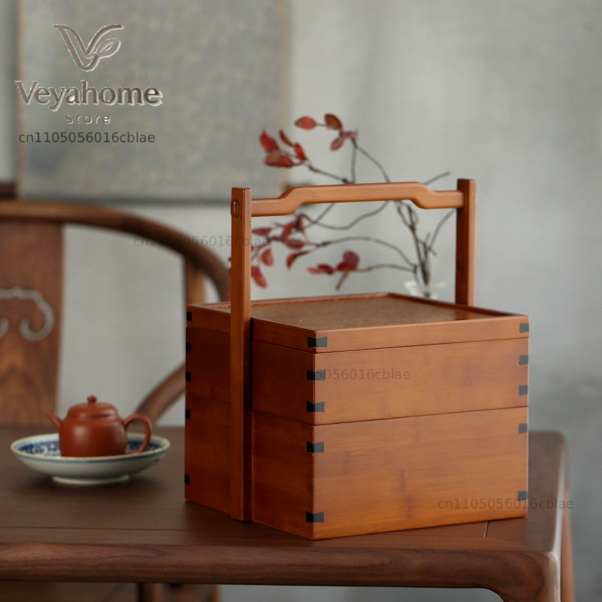 Bamboe theeservies opbergdoos  - Food Storage Without Plastic recensie en prijs