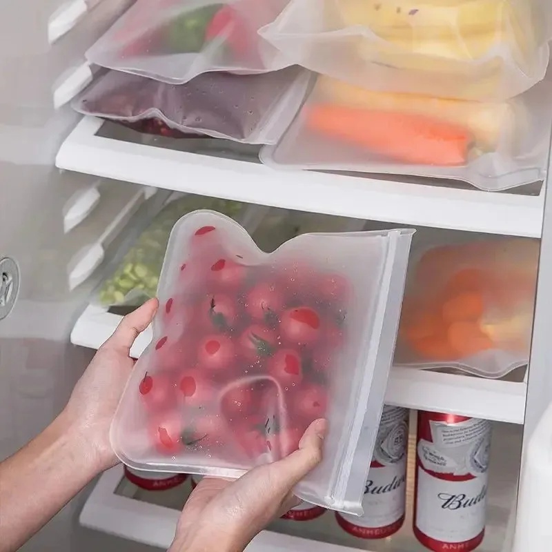 1/2/3/4 stuks siliconen voedse - Food Storage Zip Bags recensie en prijs