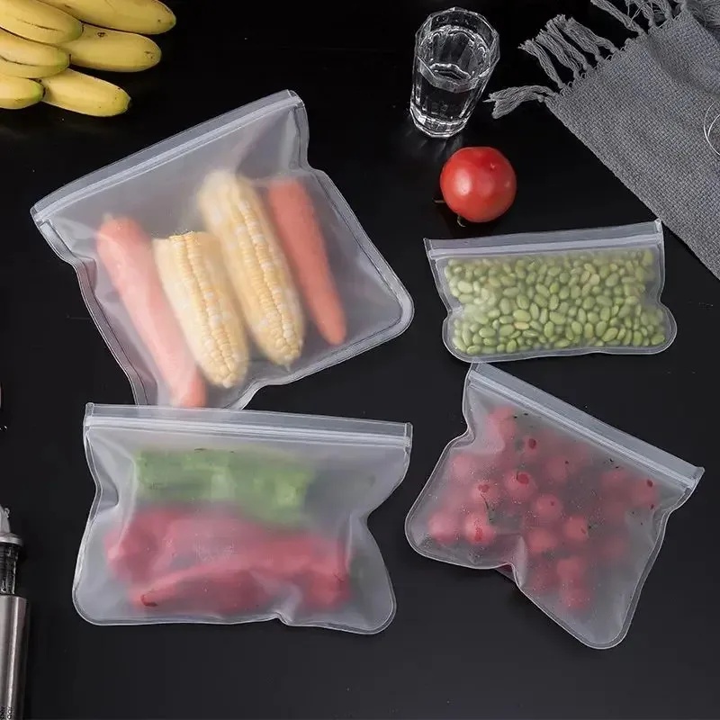 1/2/3/4 stuks siliconen voedse - Food Storage Zip Bags recensie en prijs