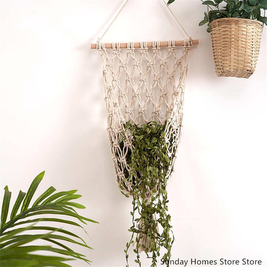 Macrame Fruit Opbergmand Hangm - Food Storage In Plants recensie en prijs