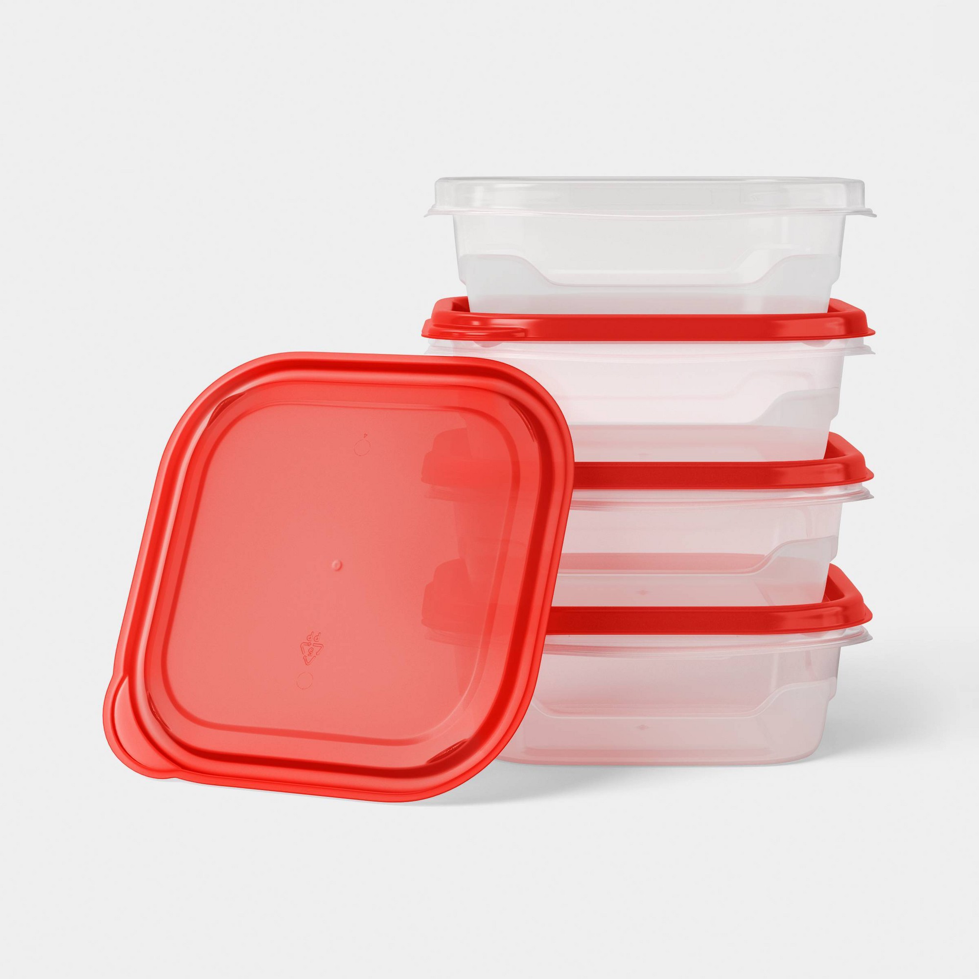4-delige kleine vierkante voed - Food Storage In Pantry recensie en prijs