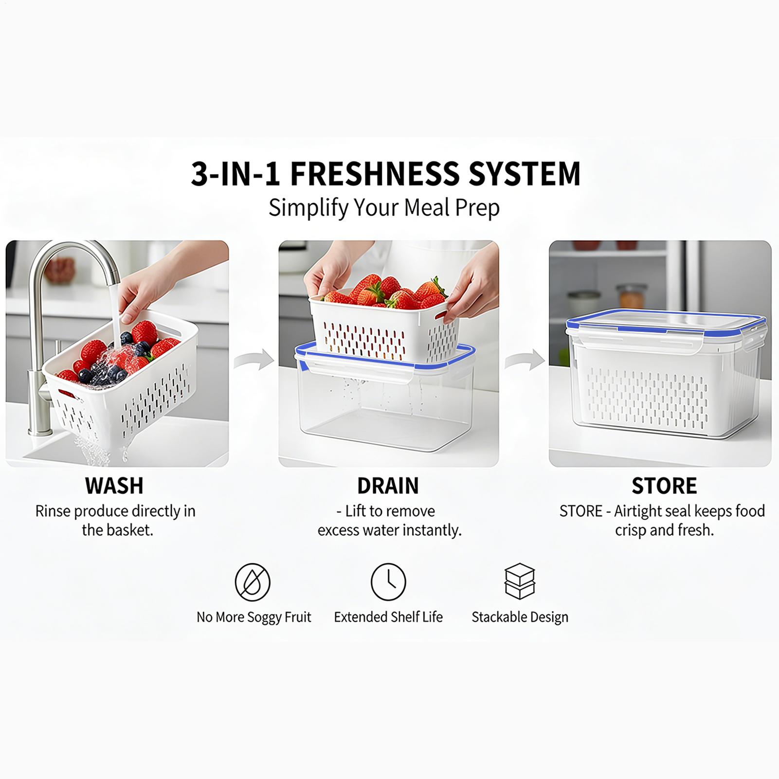 4-in-1 voedselbewaarcontainer  - Food Storage And Container recensie en prijs