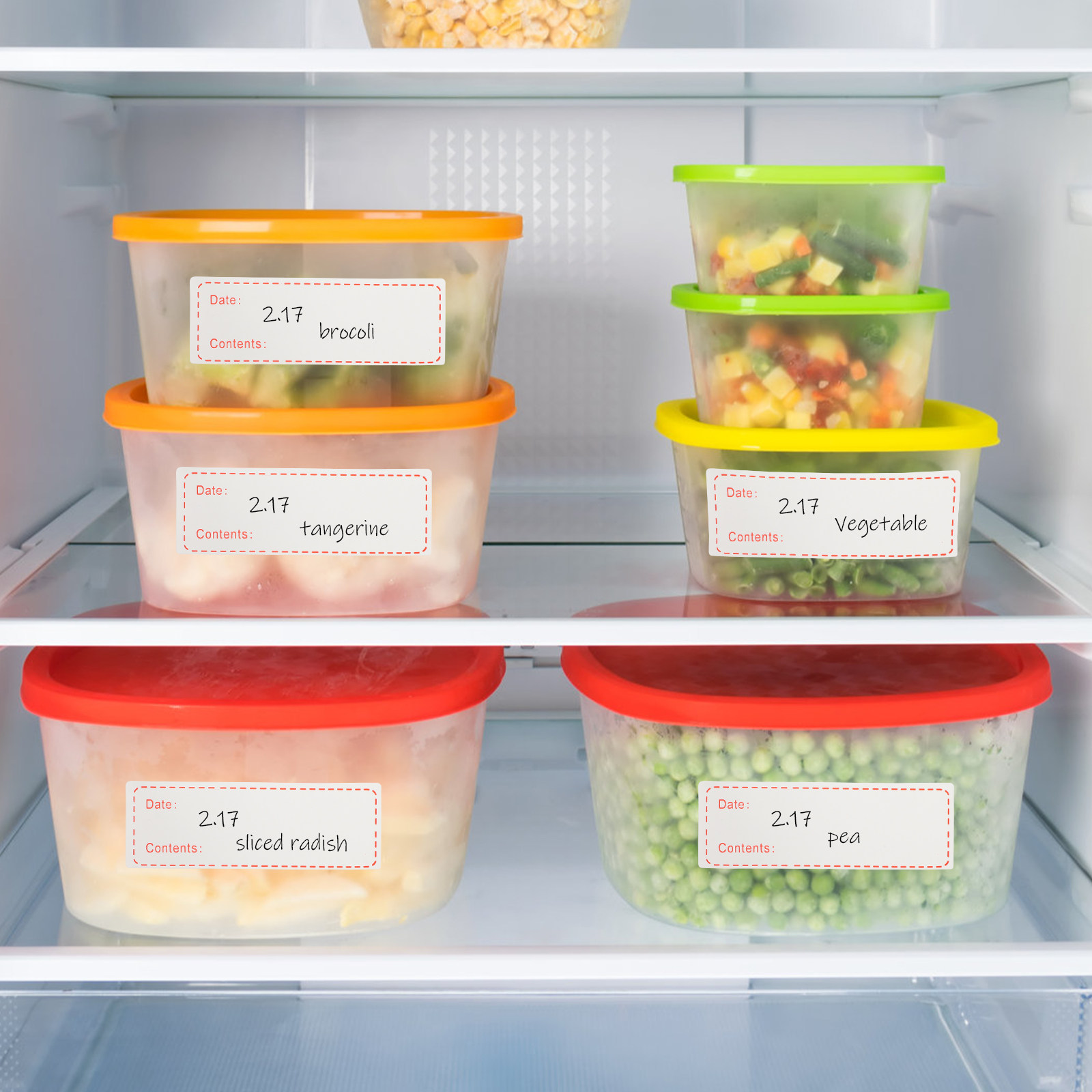 3 rollen etiketten voor voedse - Food Storage In Pantry recensie en prijs