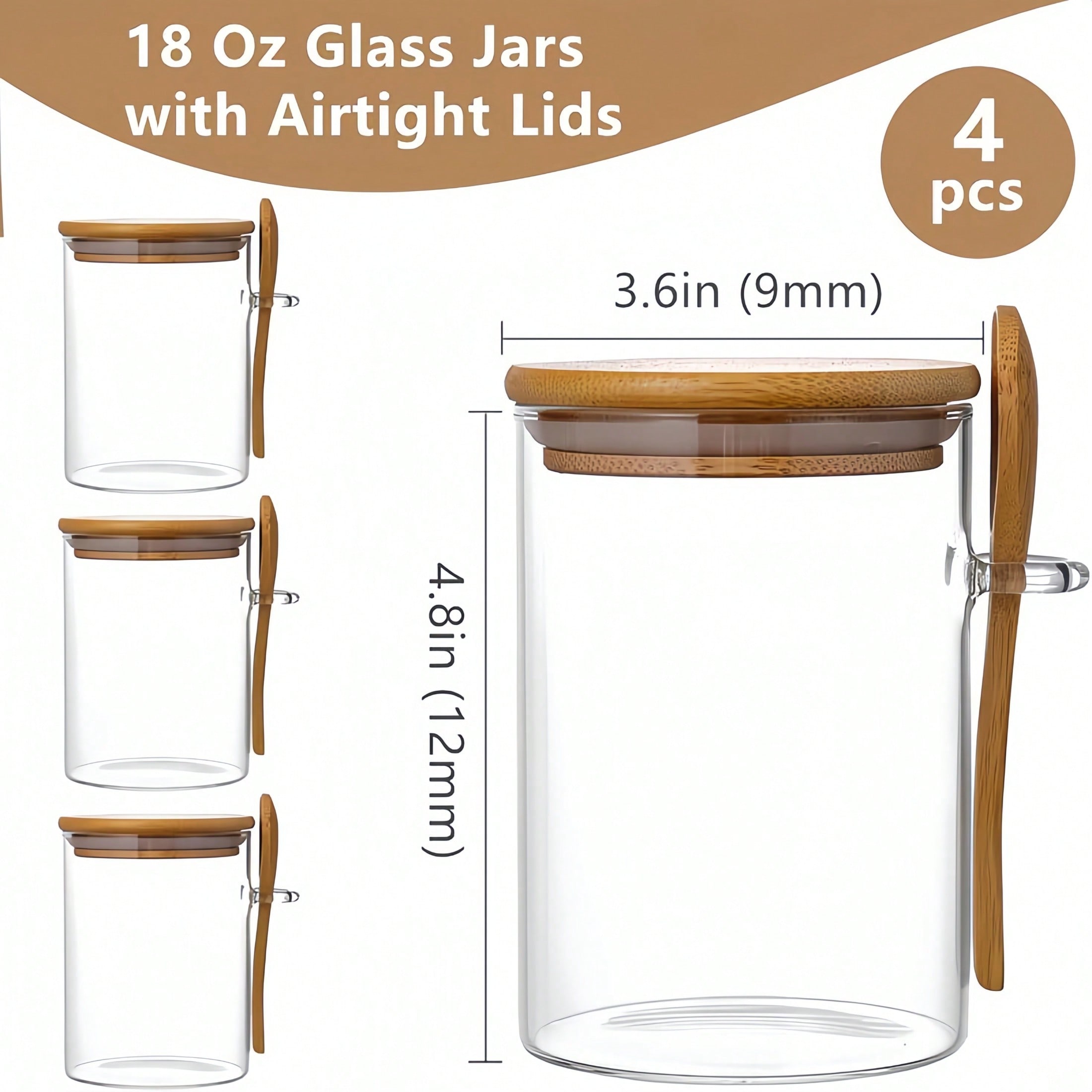 4-delige opbergset (inclusief  - Food Storage Glass Set recensie en prijs