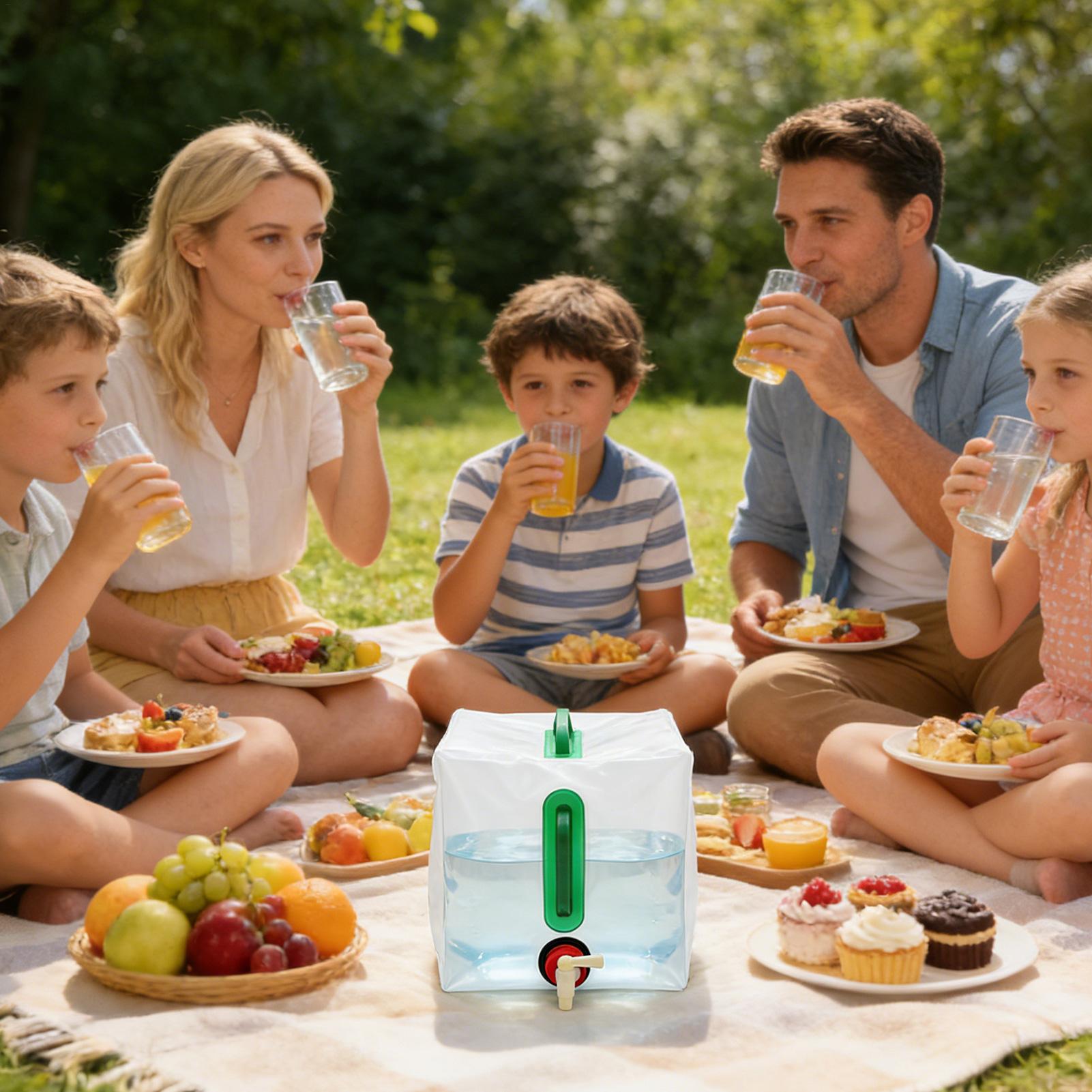Drinkbare wateropslagcontainer - Food Storage Plastic Bag recensie en prijs