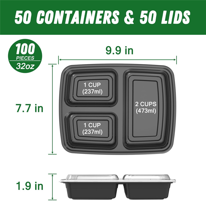 AT05-herbruikbare 32 Oz 50-pac - Food Storage Without Plastic recensie en prijs