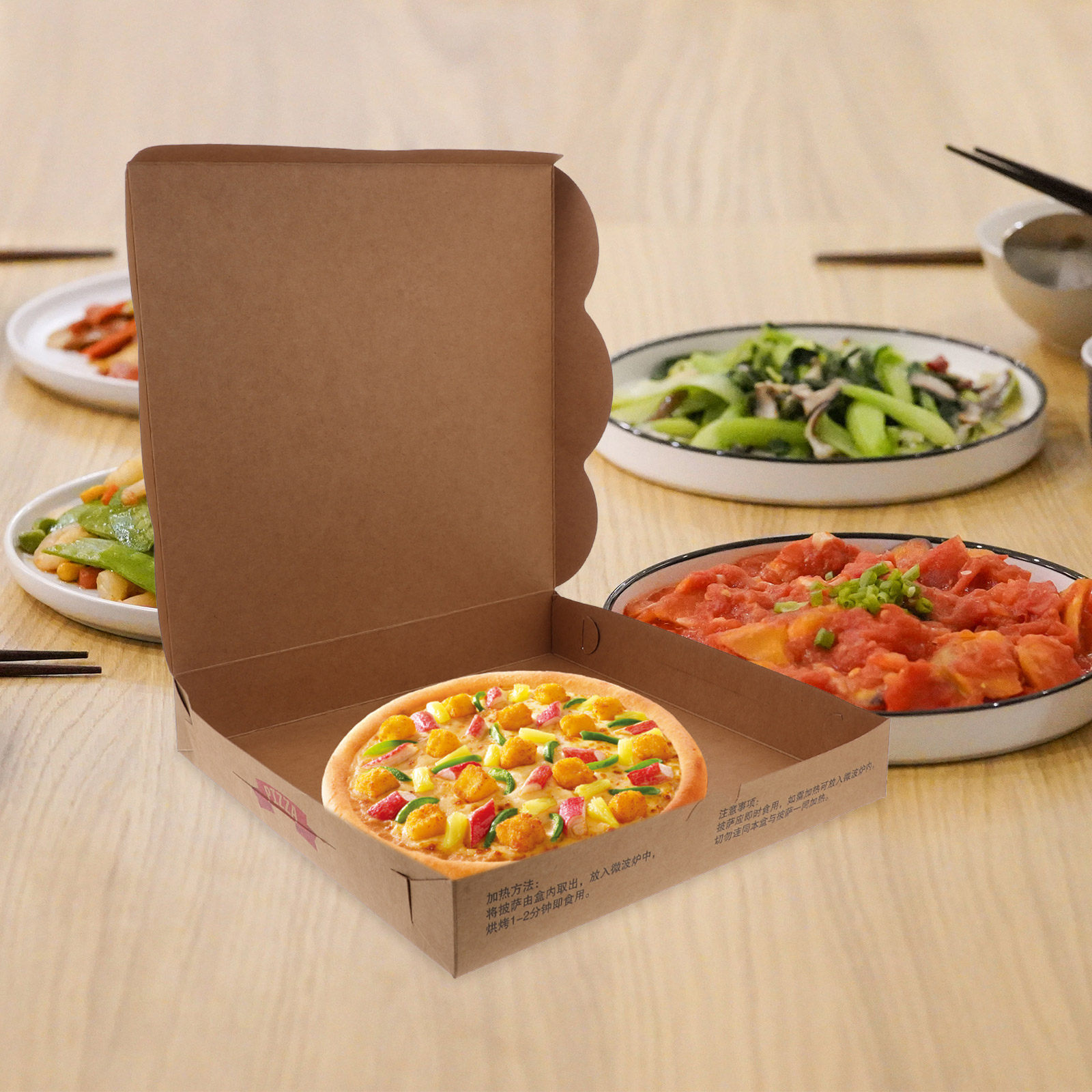 20 stuks golfkartonnen pizzado - Food Storage And Container recensie en prijs
