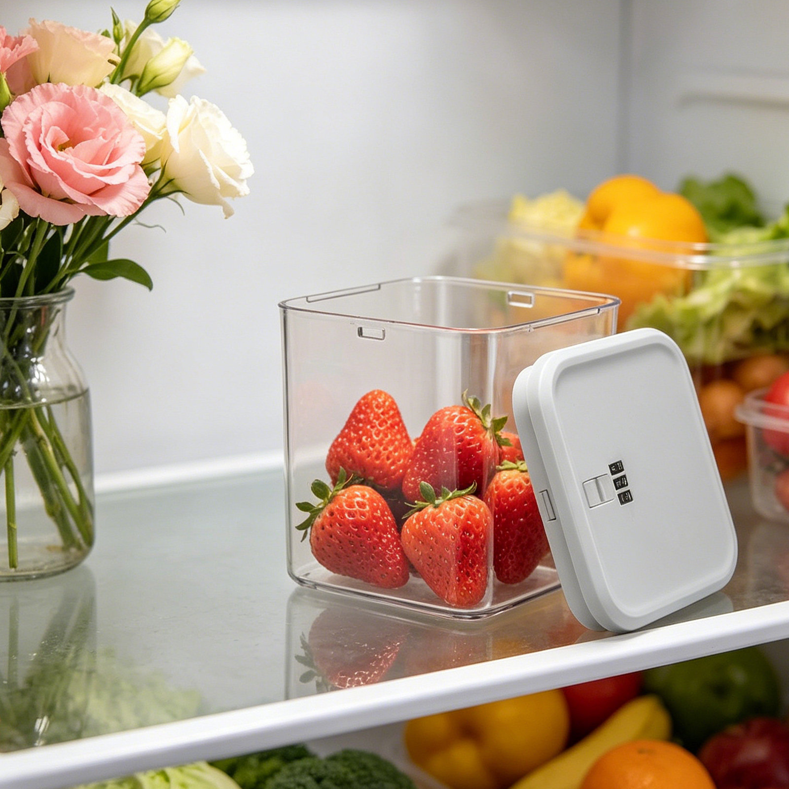Transparante stapelbare opberg - Food Storage Safe recensie en prijs