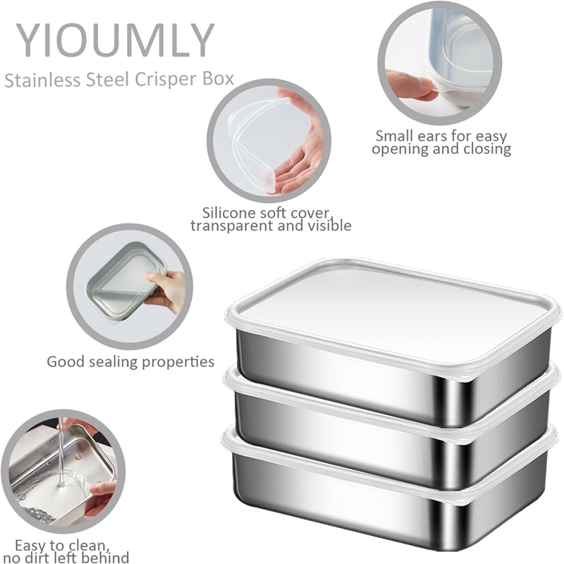 RVS containers voor voedselops - Food Storage Safe recensie en prijs
