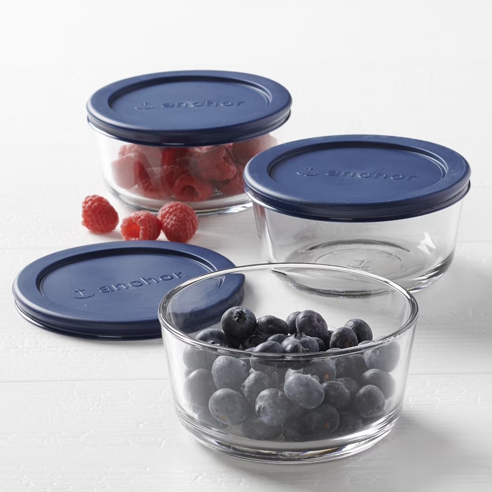 Anchor Hocking glazen voedselb - Food Storage Glass Set recensie en prijs