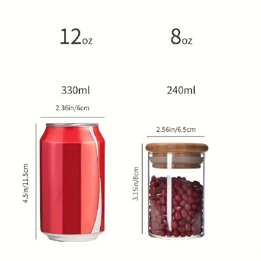 12 Stks/set Luchtdichte Glazen - Food Storage Glass Set recensie en prijs