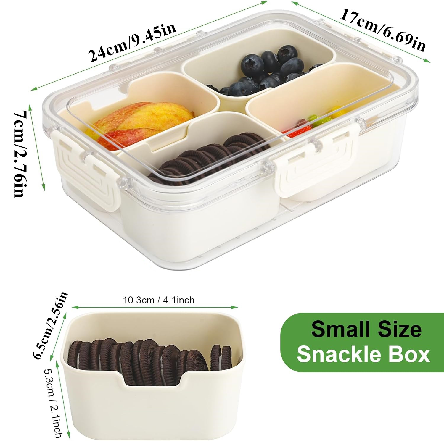 Draagbare voedselbewaarbox, sn - Food Storage With Compartments recensie en prijs