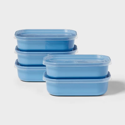 2026 Nieuwe Blauwe Enkelvoudig - Food Storage With Compartments recensie en prijs