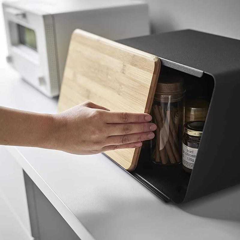 Bamboe brooddoos voor keukenop - Food Storage In Pantry recensie en prijs