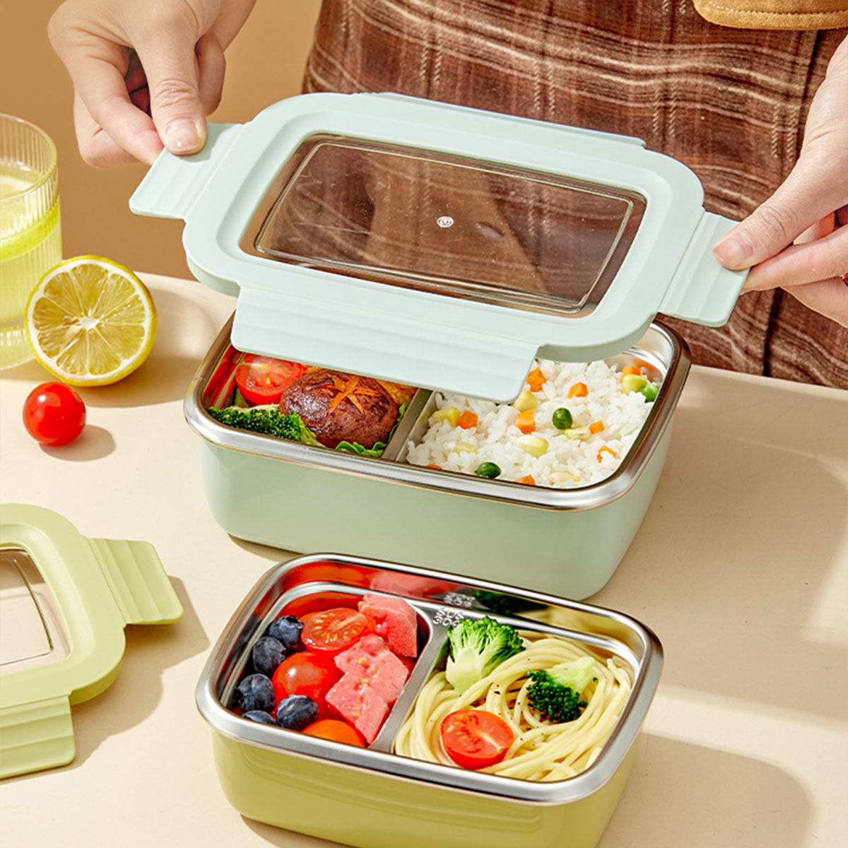 Magnetron 304 roestvrijstalen  - Food Storage With Compartments recensie en prijs