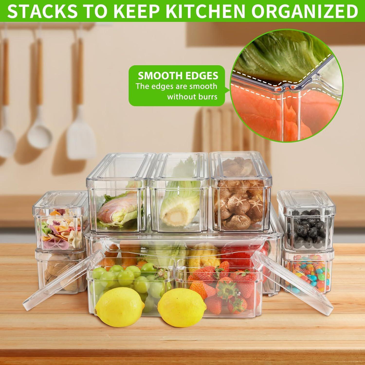 10/14-delige koelkastorganisat - Food Storage Without Plastic recensie en prijs