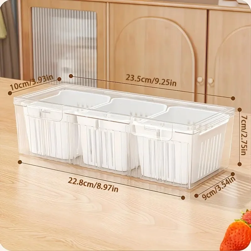 1 stuk voedselopslagcontainers - Food Storage With Compartments recensie en prijs
