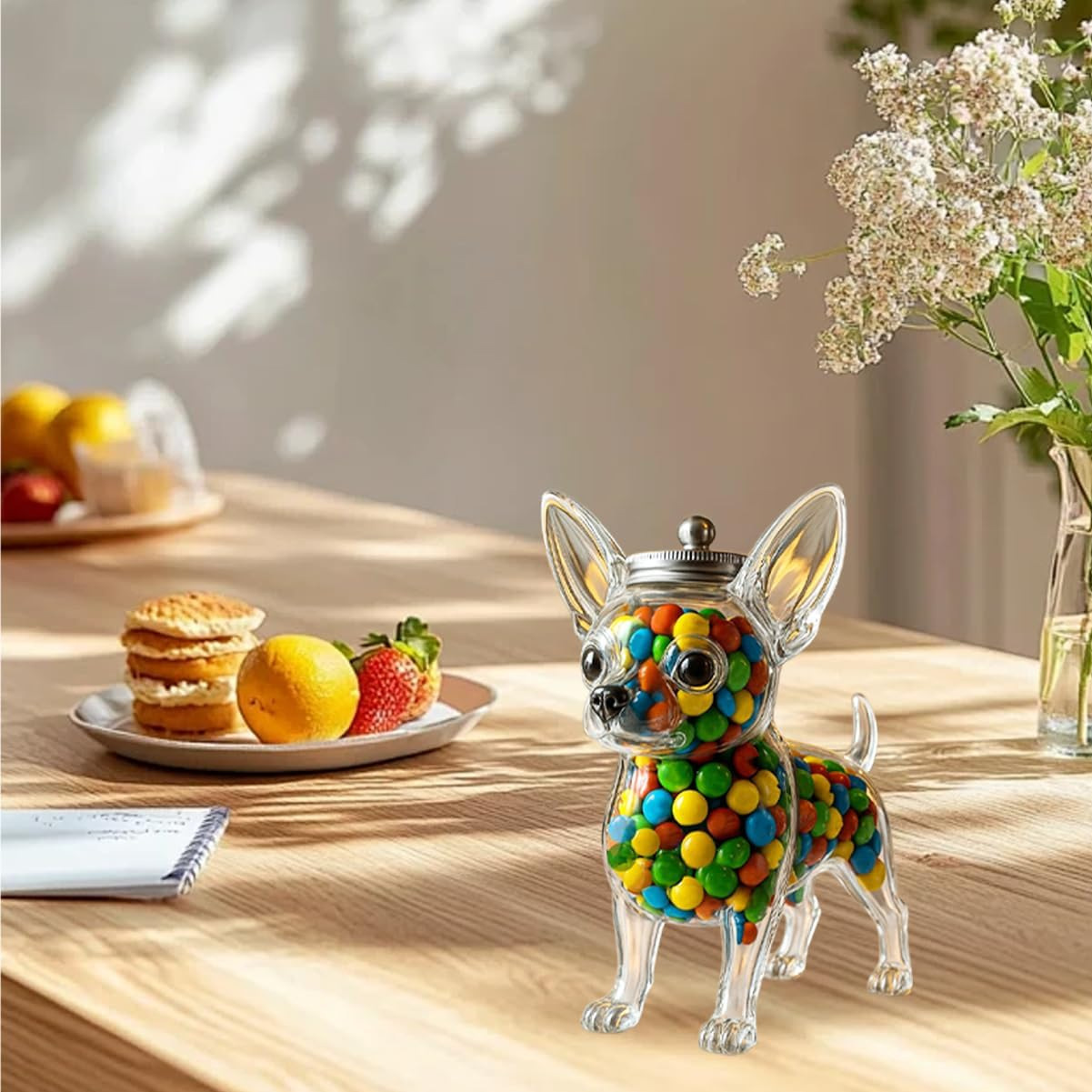 Chihuahua-vormige container vo - Food Storage Glass Set recensie en prijs