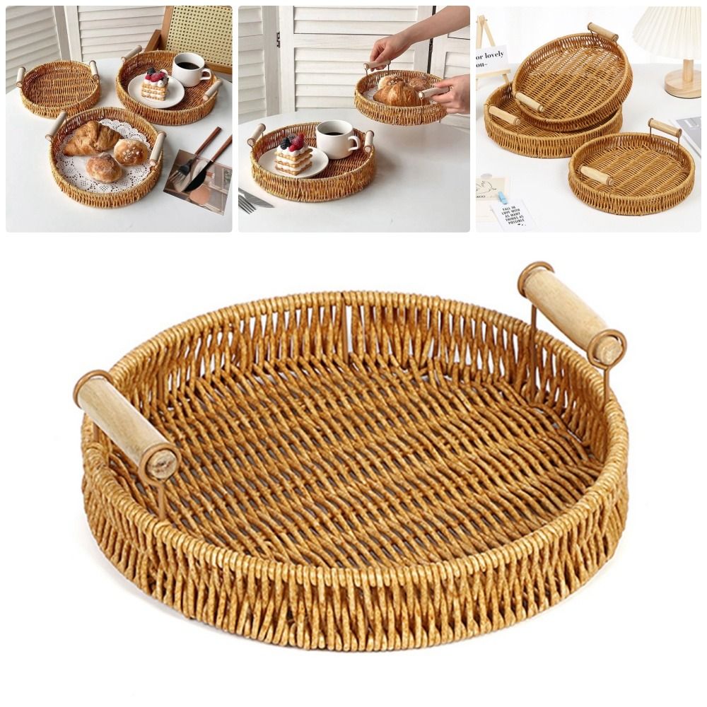 Handgeweven plastic rotan opbe - Food Storage In Plants recensie en prijs