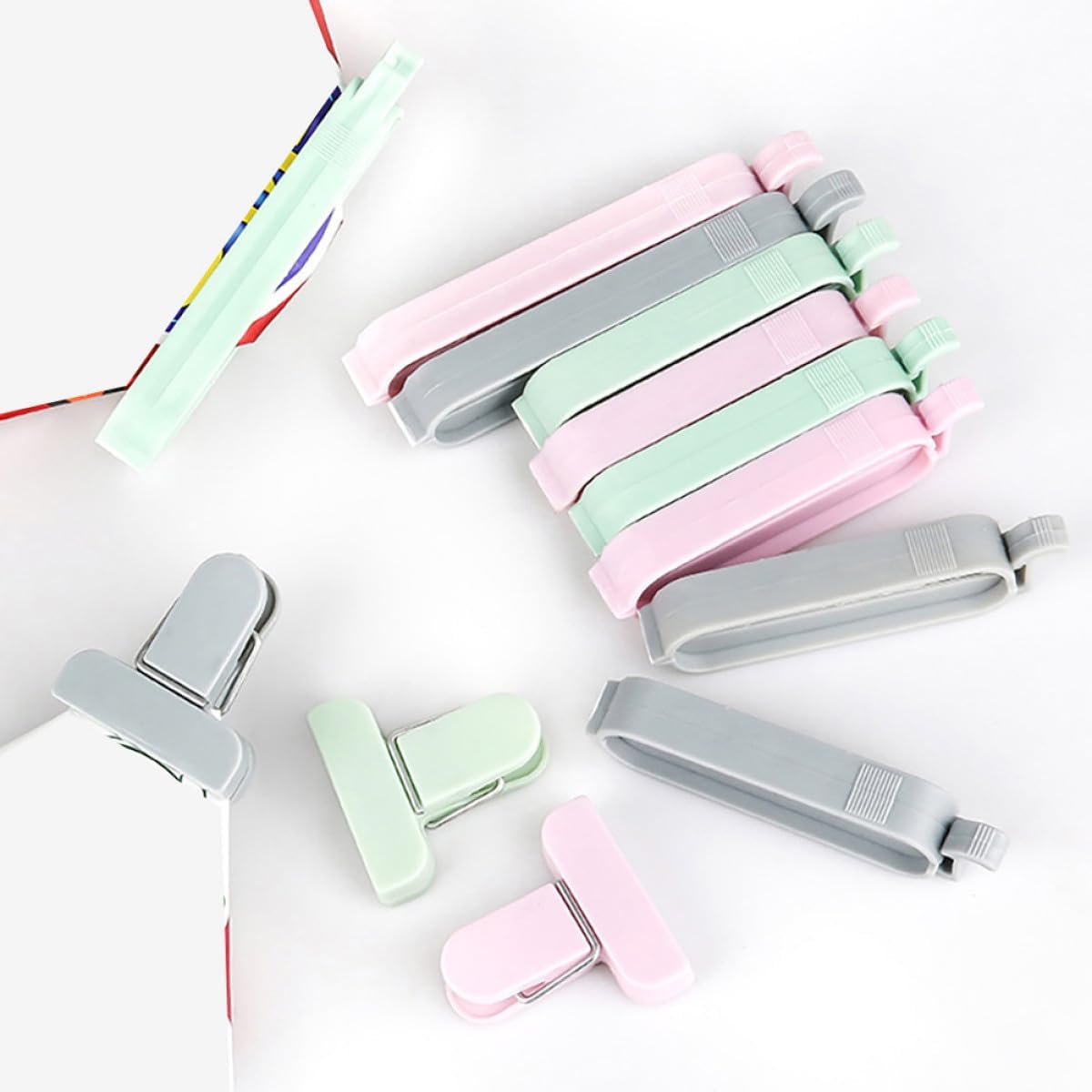 12 stuks Gemengde Kleur Plasti - Food Storage Plastic Bag recensie en prijs