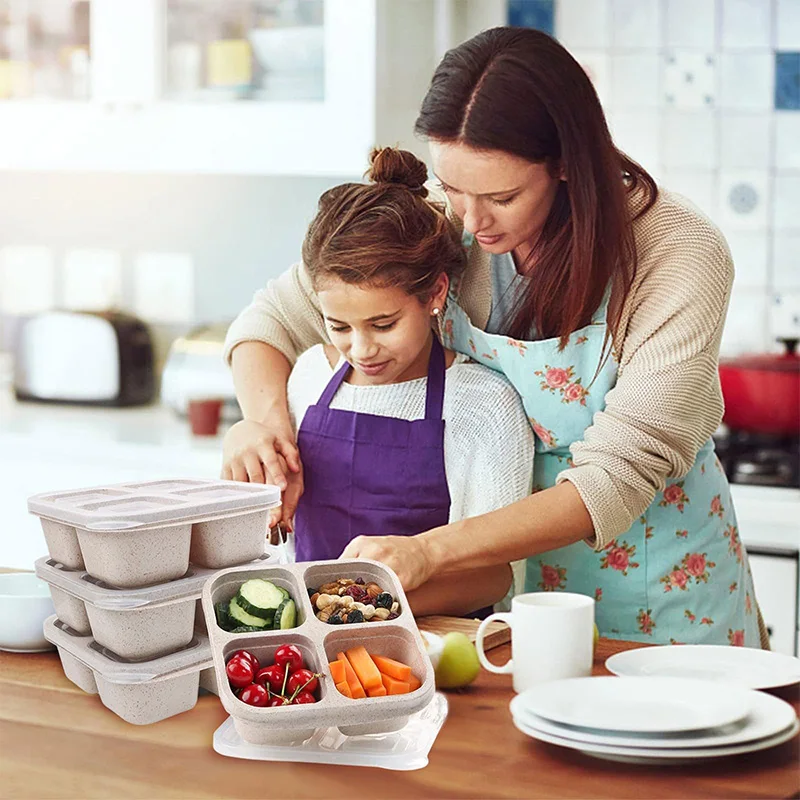 4 Roosters Voedsel Opbergdoos  - Food Storage With Compartments recensie en prijs