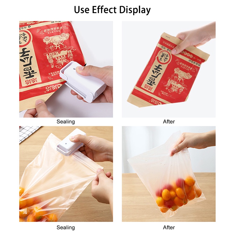Mini-zakjesverzegelaar, draagb - Food Storage Plastic Bag recensie en prijs