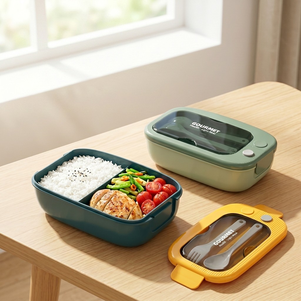 Microgolfbestendige plastic be - Food Storage With Compartments recensie en prijs