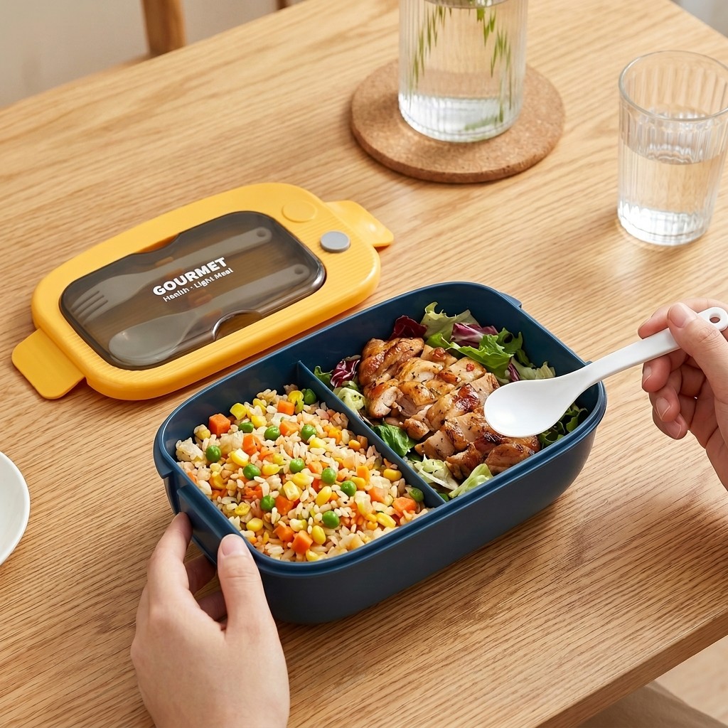 Microgolfbestendige plastic be - Food Storage With Compartments recensie en prijs