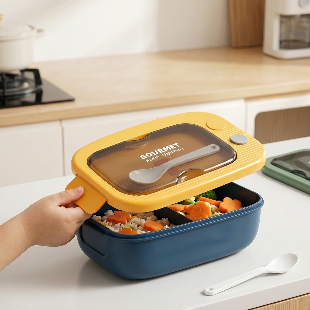 Microgolfbestendige plastic be - Food Storage With Compartments recensie en prijs