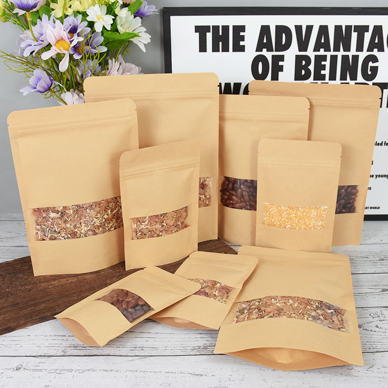 20/50 Stuks Kraftpapier Zip Lo - Food Storage Zip Bags recensie en prijs