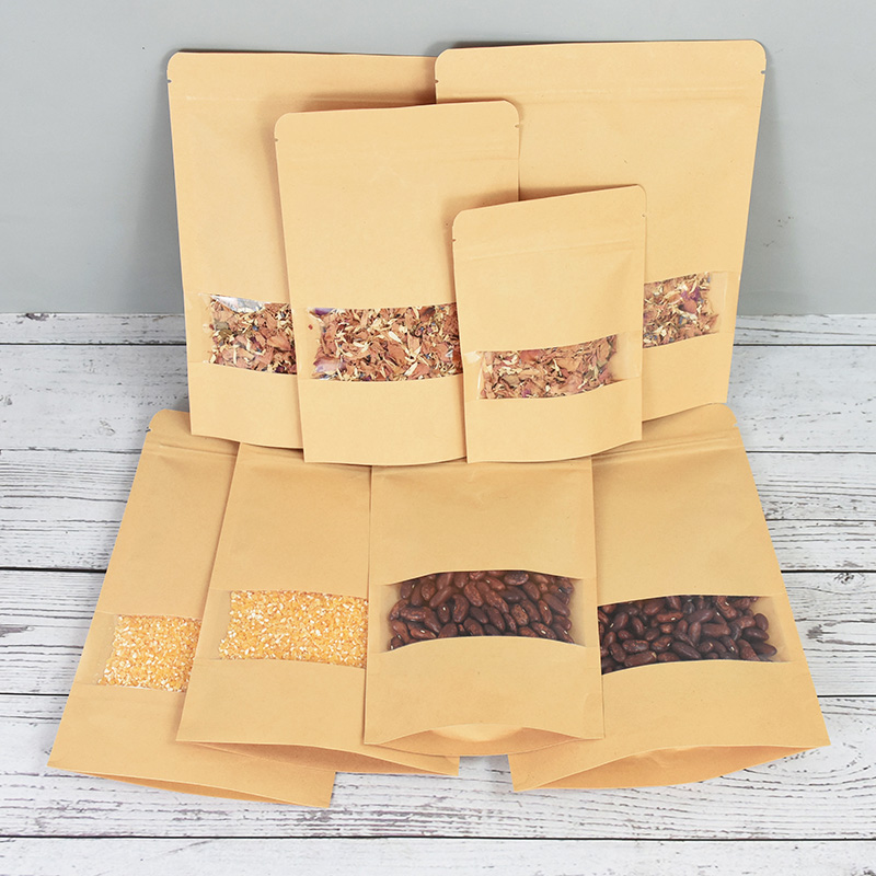 20/50 Stuks Kraftpapier Zip Lo - Food Storage Zip Bags recensie en prijs