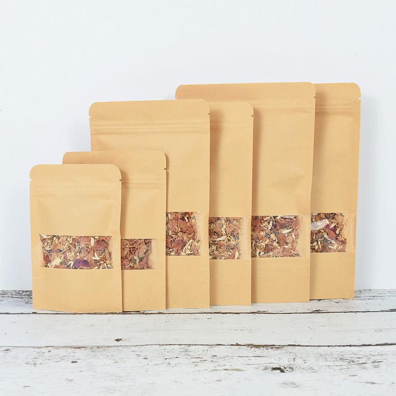 20/50 Stuks Kraftpapier Zip Lo - Food Storage Zip Bags recensie en prijs