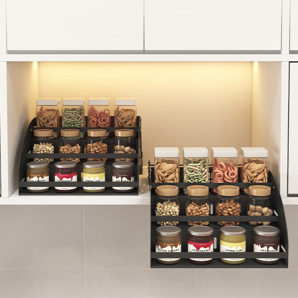 Drielaags kruidenrek, uittrekb - Food Storage Without Plastic recensie en prijs