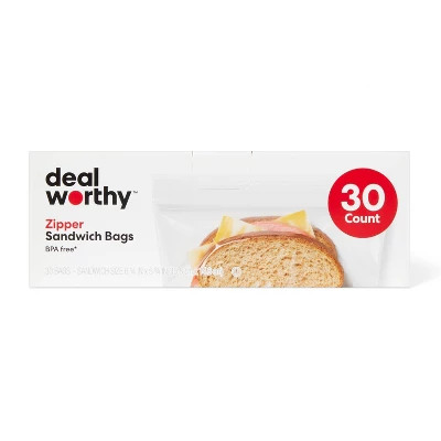 Sandwichzakjes - 30 stuks verp - Food Storage Plastic Bag recensie en prijs