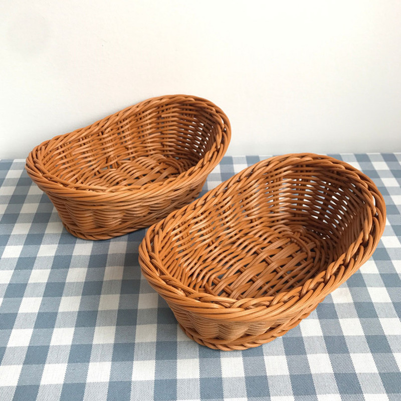 Ovale Rotan Geweven Opbergmand - Food Storage In Plants recensie en prijs