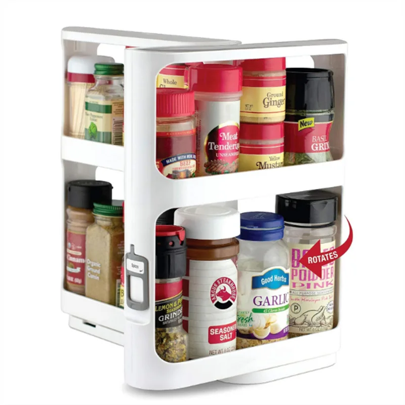 Meerlaags roterend opbergrek,  - Food Storage Without Plastic recensie en prijs