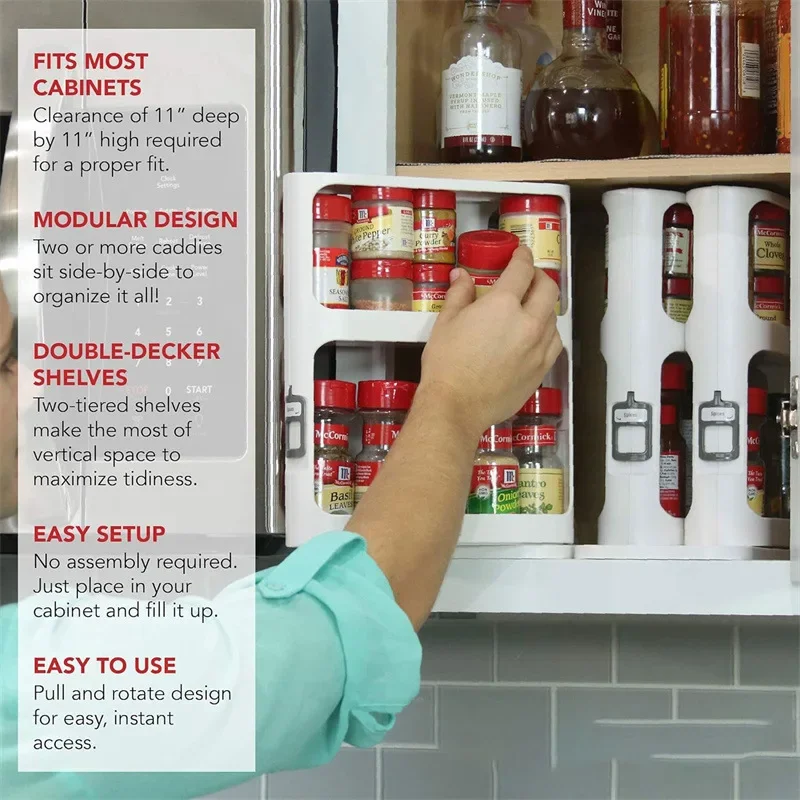Meerlaags roterend opbergrek,  - Food Storage Without Plastic recensie en prijs