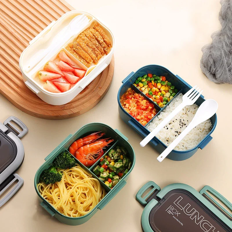 Hete enkelvoudige dubbellaagse - Food Storage With Compartments recensie en prijs