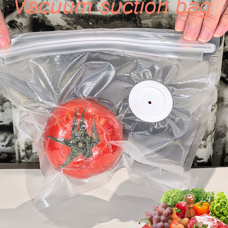 Nieuwe herbruikbare luchtvacuü - Food Storage Zip Bags recensie en prijs